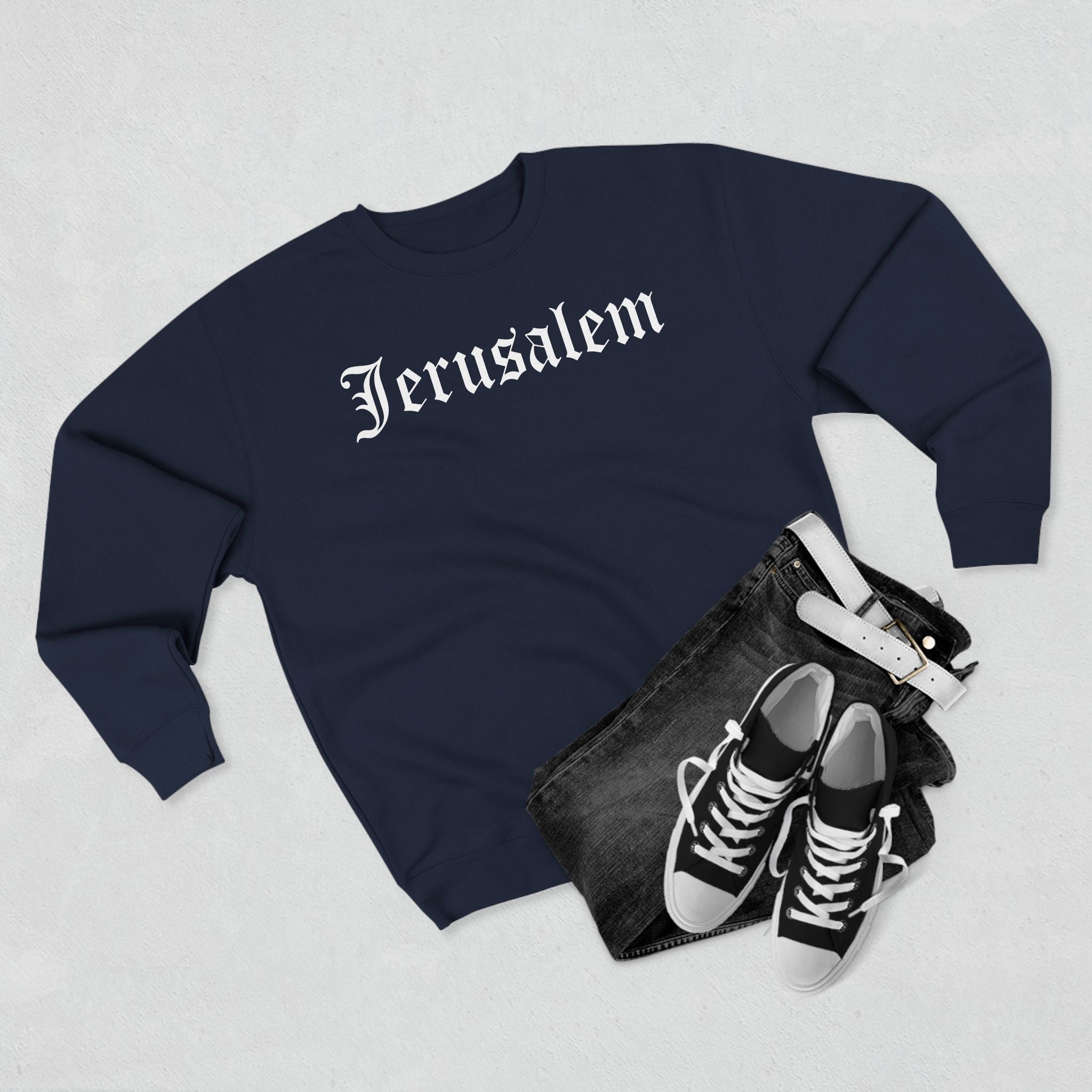 JERUSALEM CREW NECK