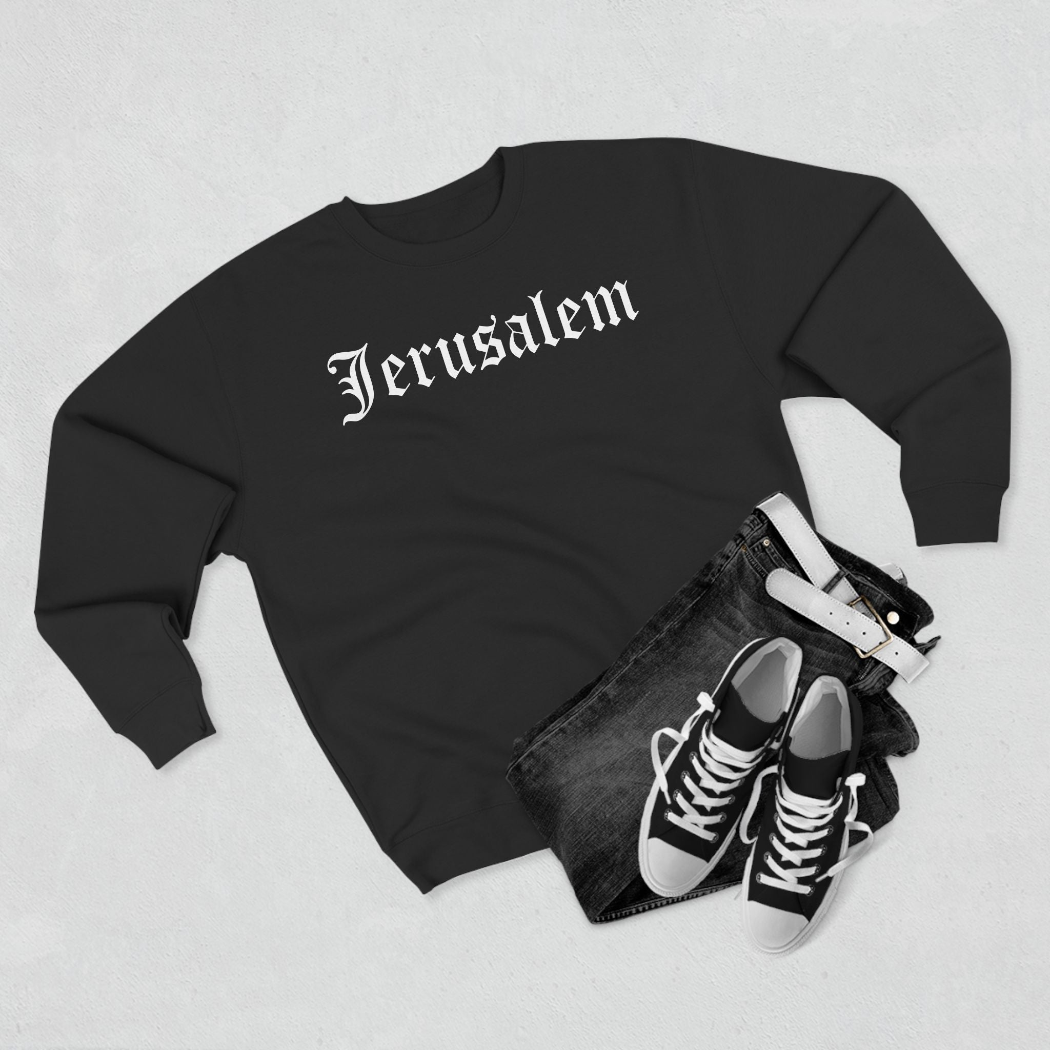 JERUSALEM CREW NECK