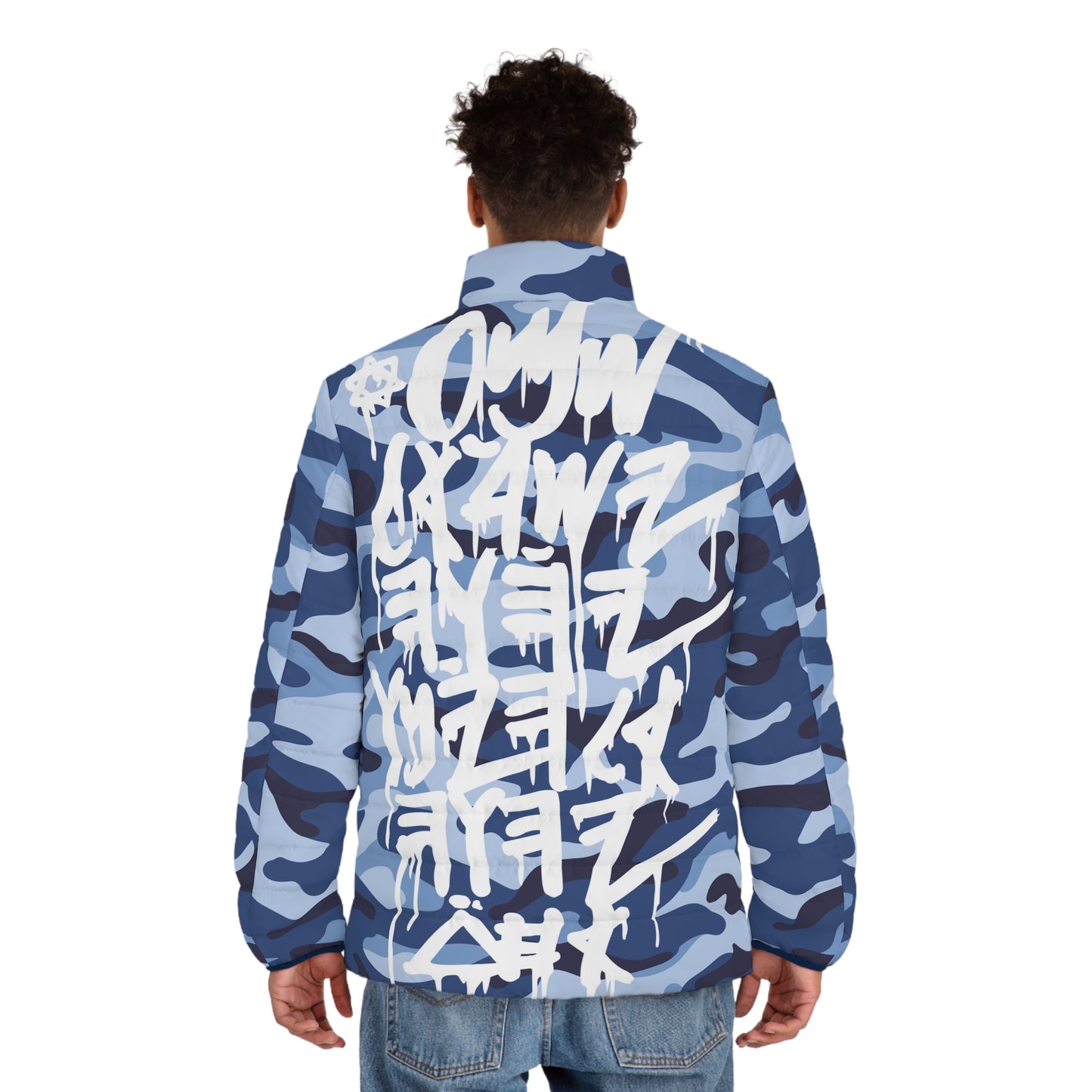 JERUSALEM CAMO JACKET (NAVY CAMO)