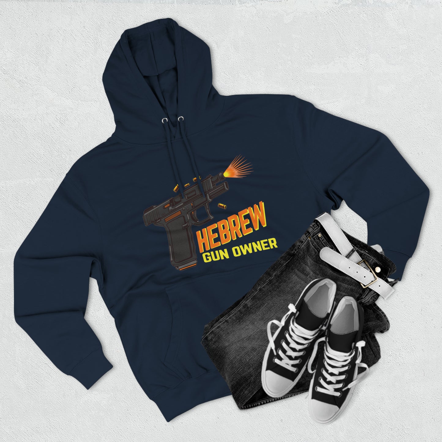 HEBREW GUN OWNER HOODIE