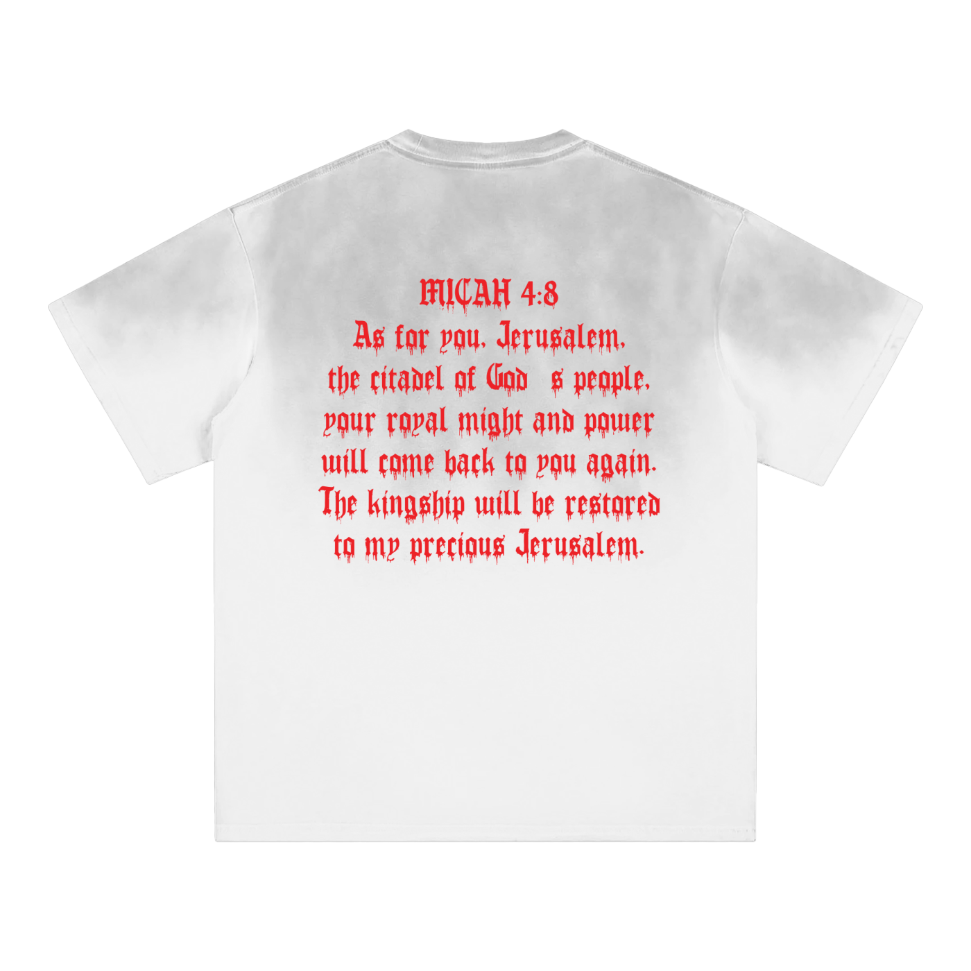 Jerusalem Citadel Tee (Red)