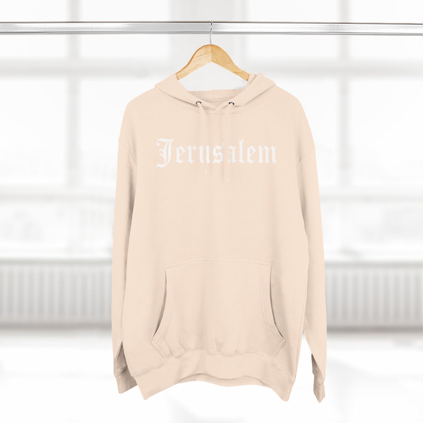 JERUSALEM OLD ENGLISH HOODIE