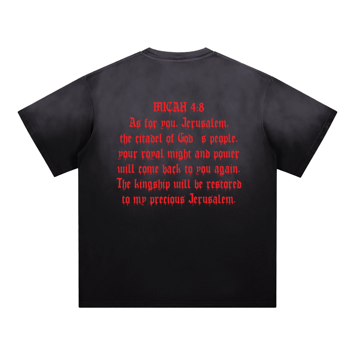 Jerusalem Citadel Tee (Red)