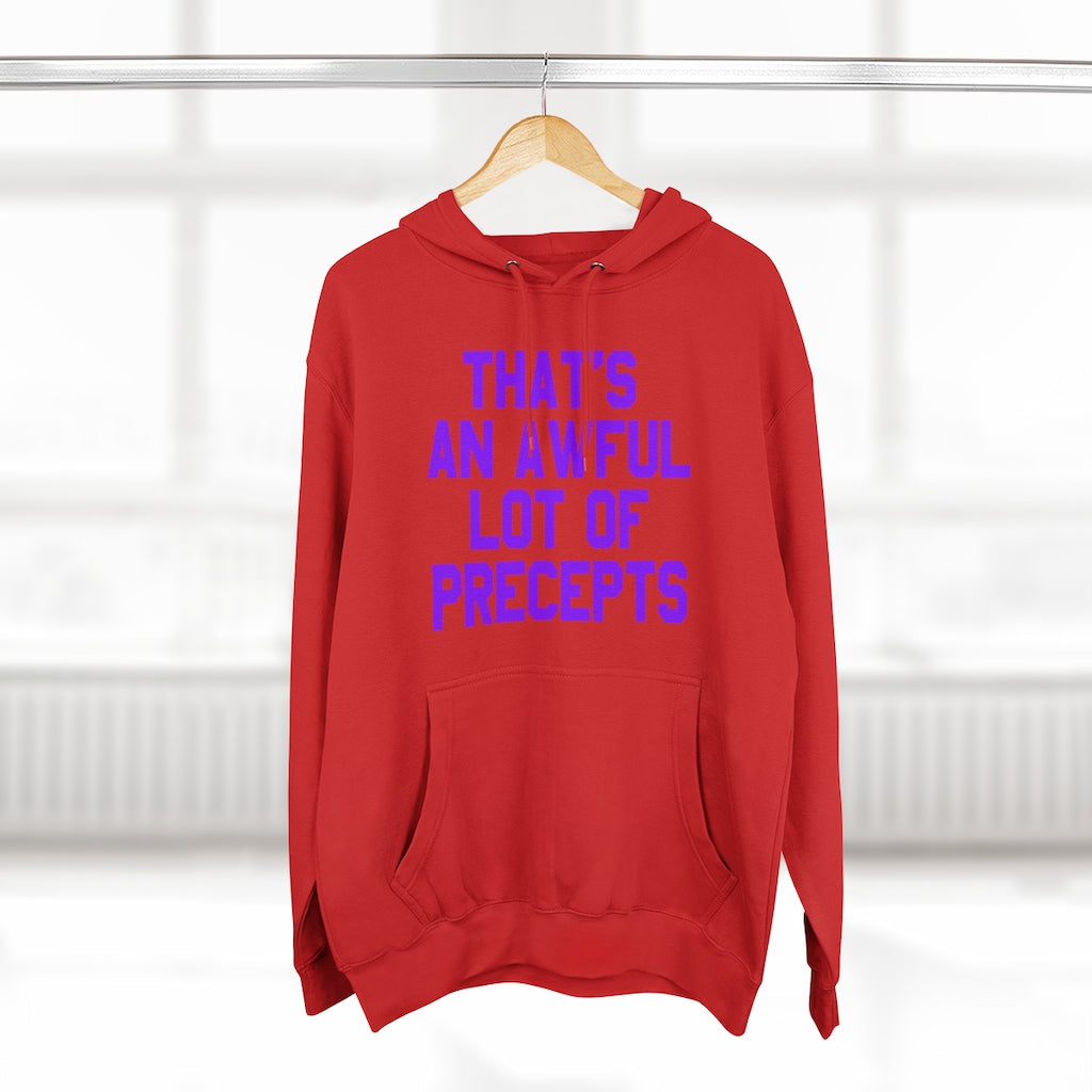LOTTA PRECEPTS HOODIE (PURPLE)