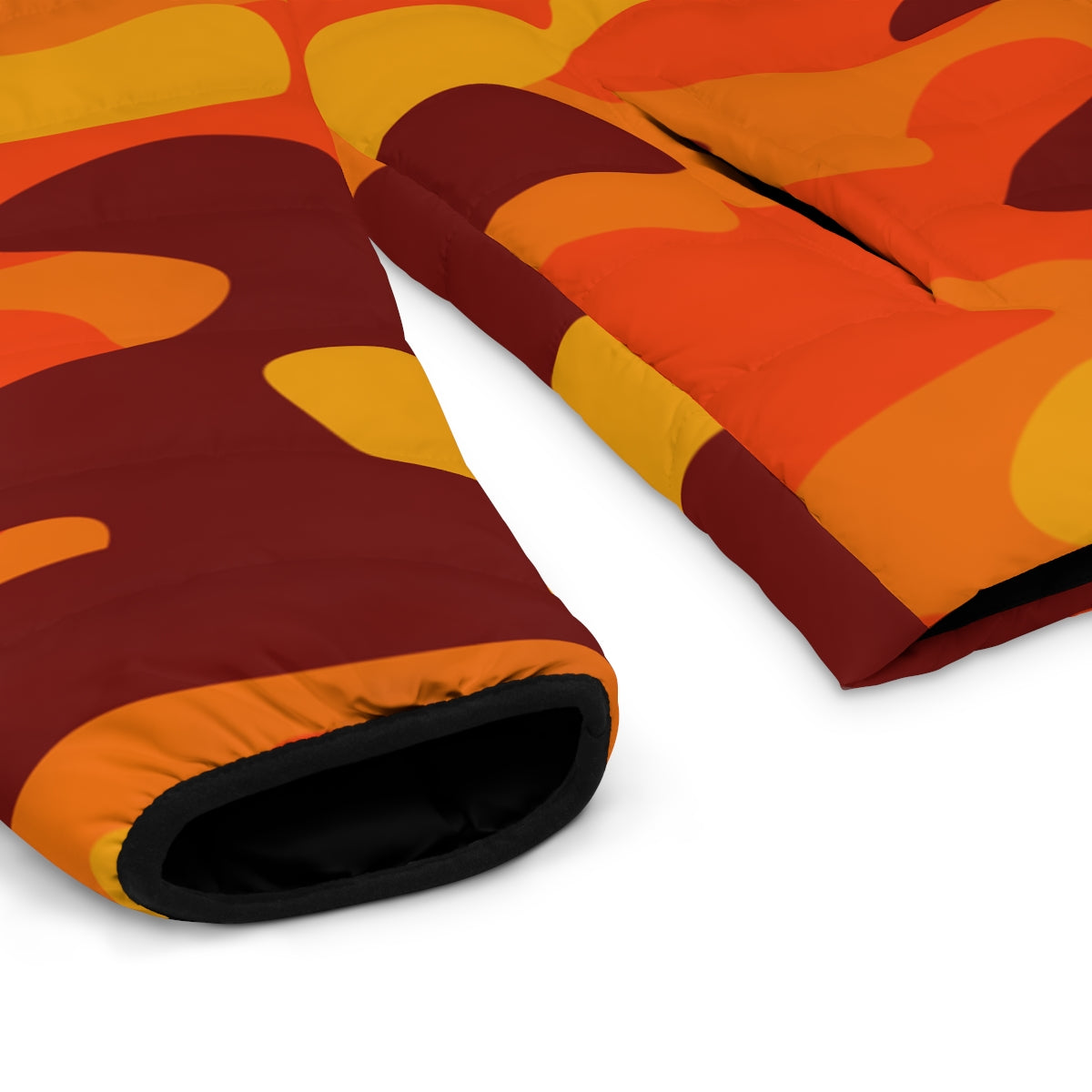 Jerusalem Puffer Jacket (Orange Camo)