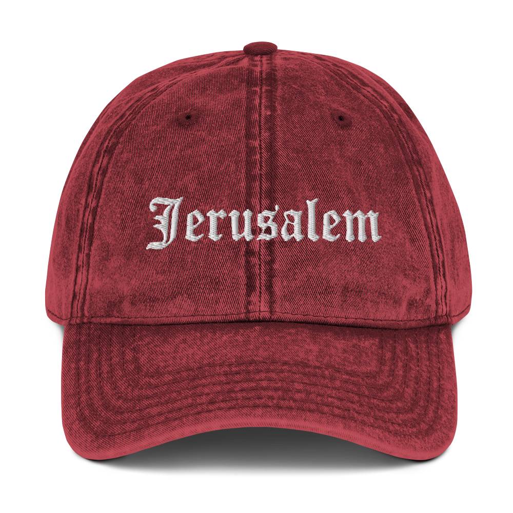 Jerusalem Dad Hat