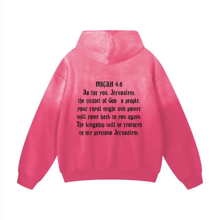 JERUSALEM HOODIE (PINK CITADEL EDITION)