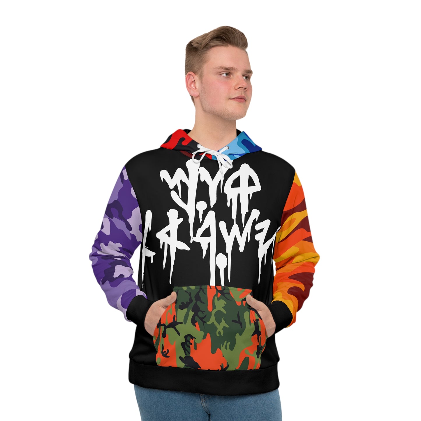 QAM YASHARAHLA CAMO HOODIE