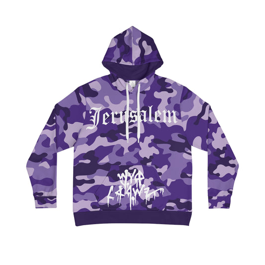 JERUSALEM HOODIE (PURPLE CAMO)
