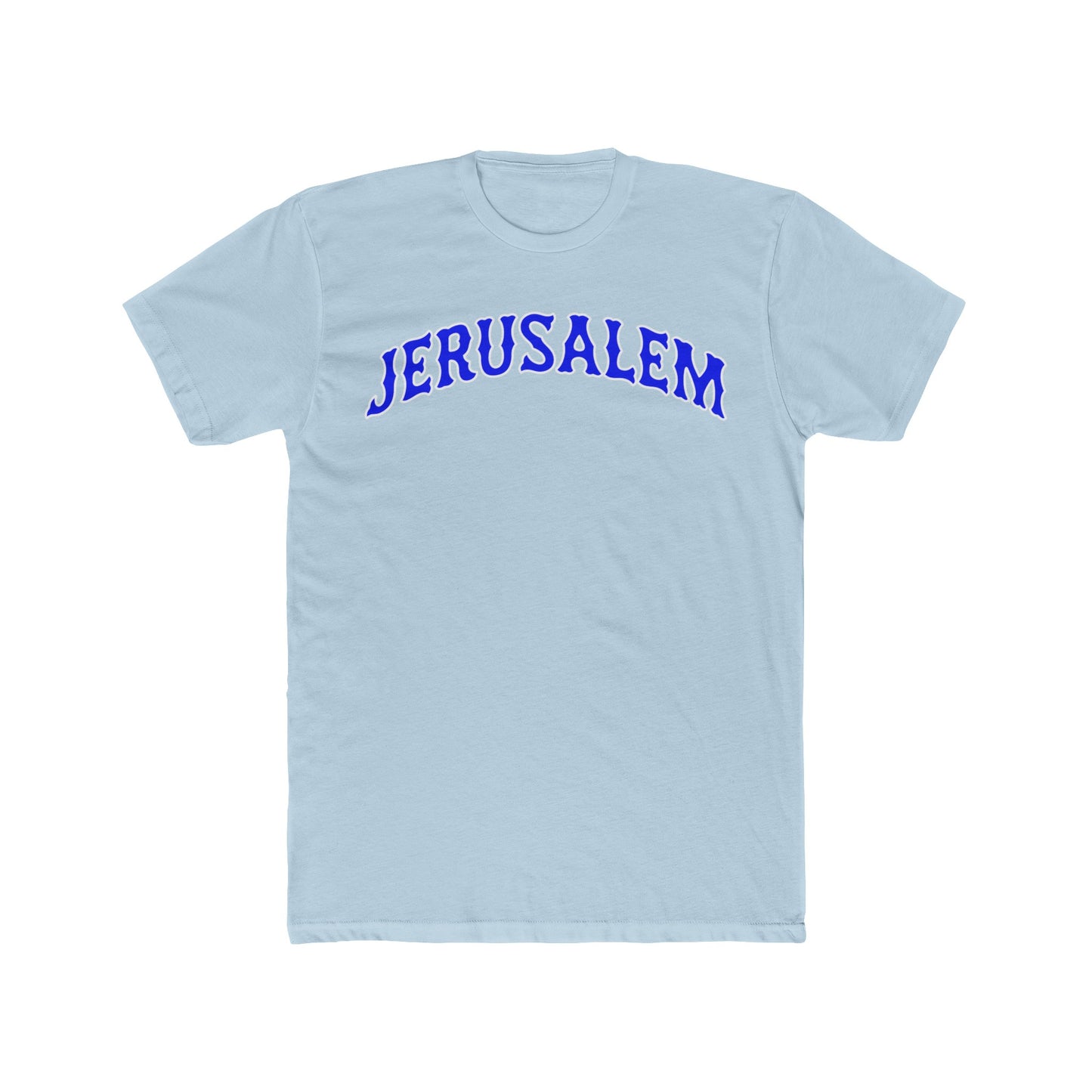 JERUSALEM THROWBACK TEE (BLUE)