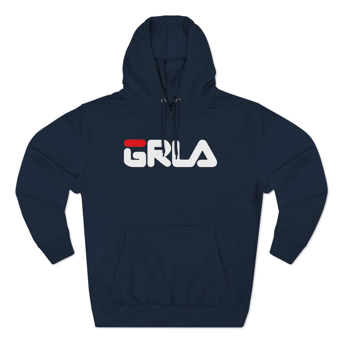 GRLA HOODIE (RED STRIPE)