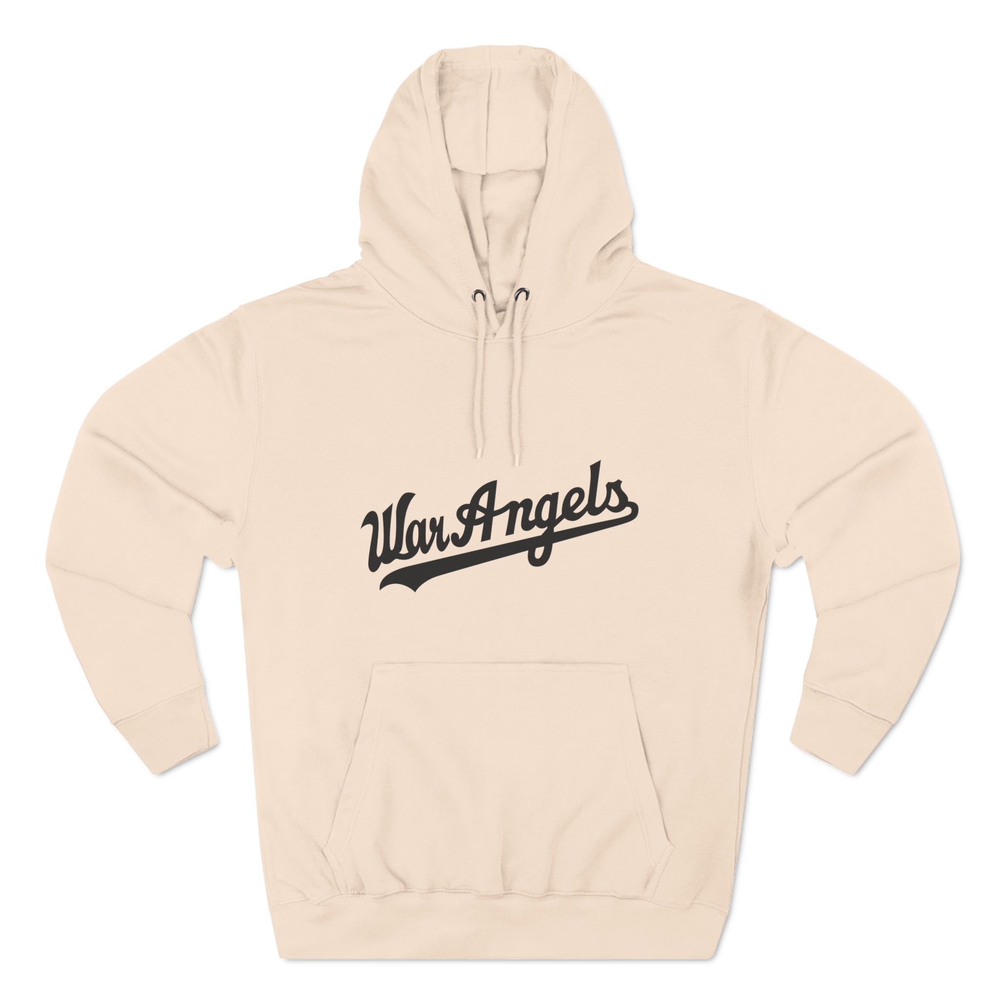 WAR ANGELS HOODIE (BLK TXT)