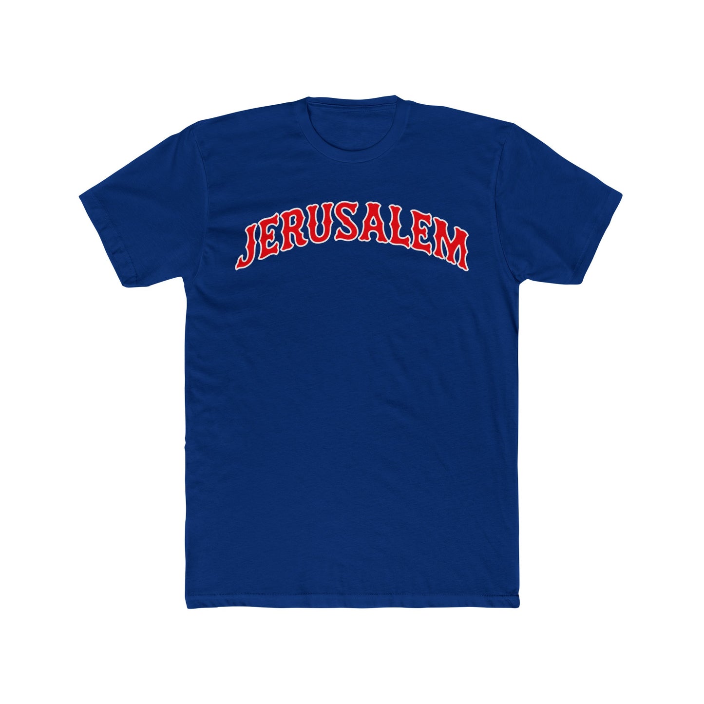 JERUSALEM THROWBACK TEE (RED)