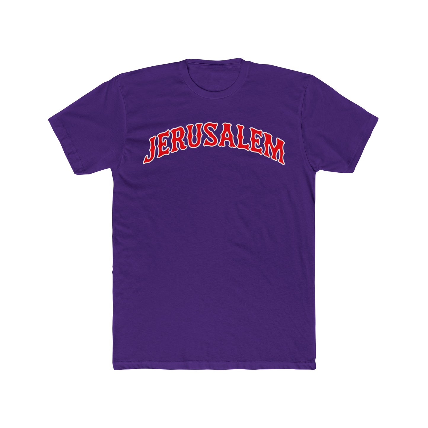 JERUSALEM THROWBACK TEE (RED)