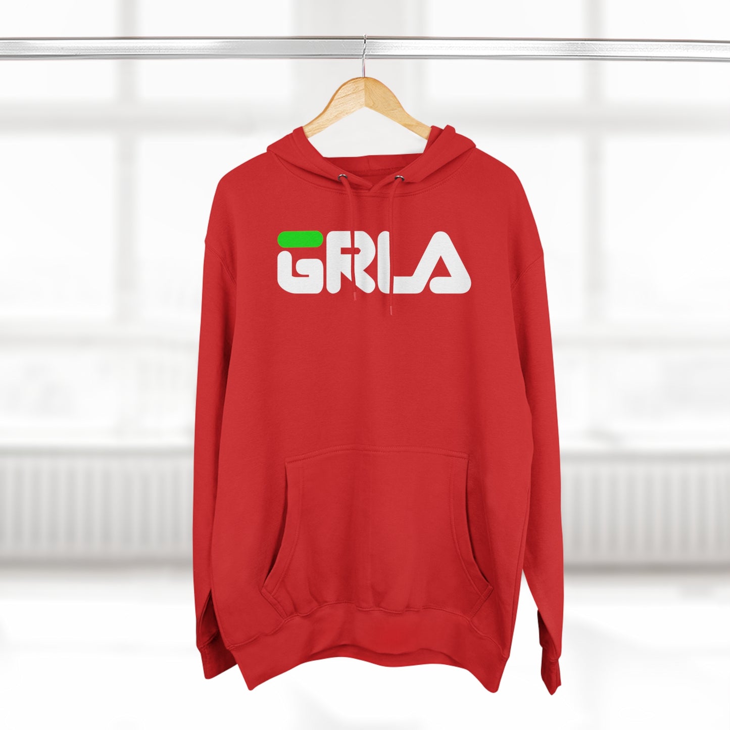GRLA HOODIE (NEON STRIPE)
