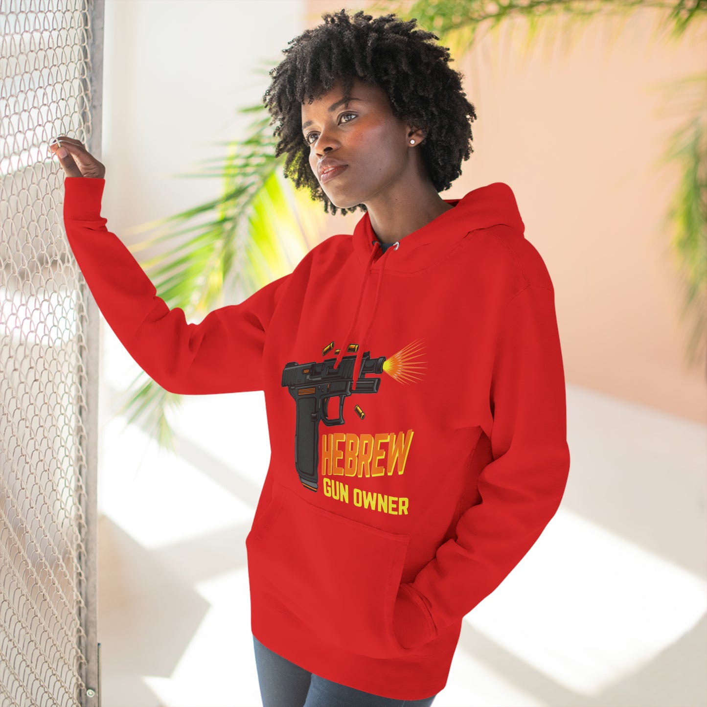 HEBREW GUN OWNER HOODIE