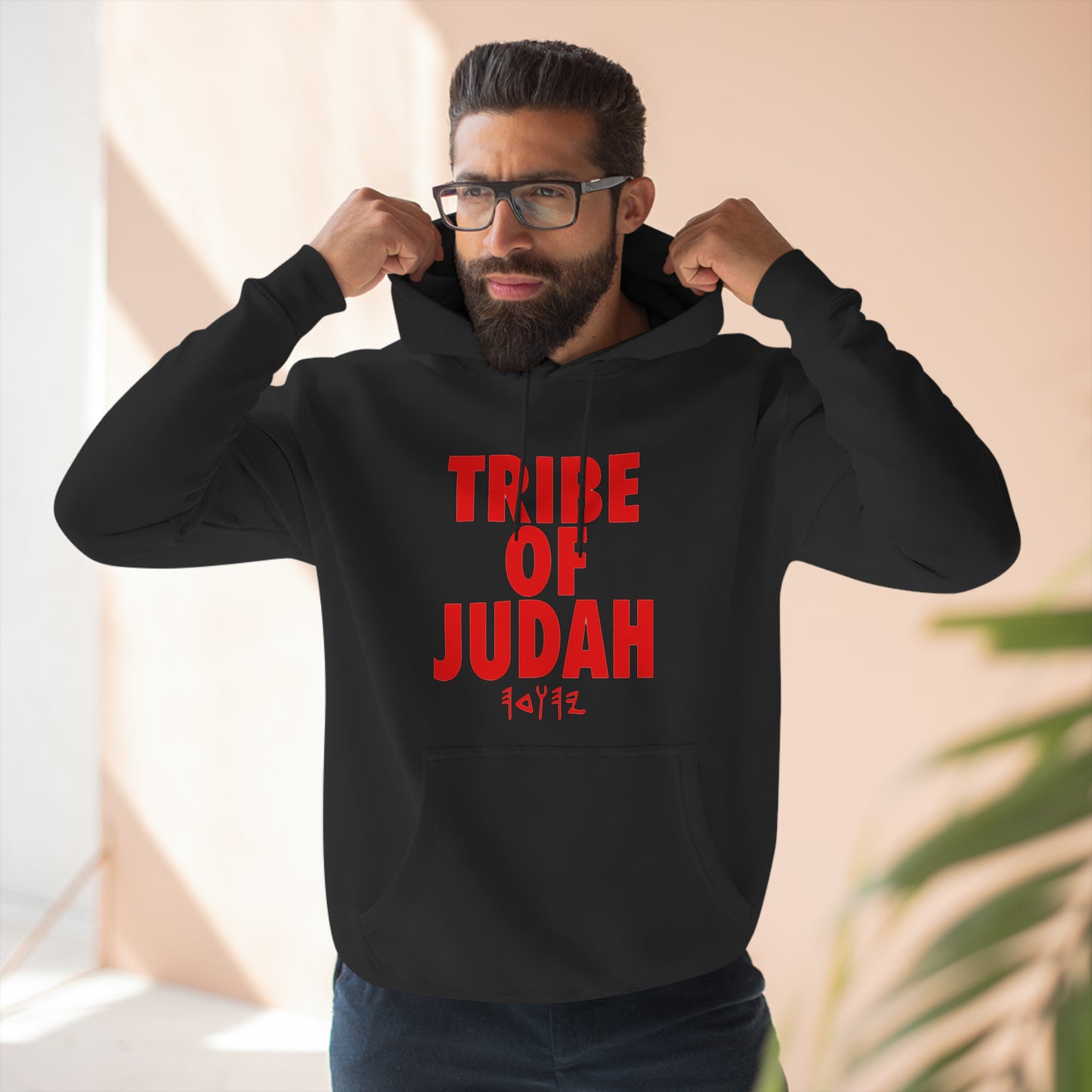 TRIBE OF JUDAH HOODIE RED (MULTI COLORS)