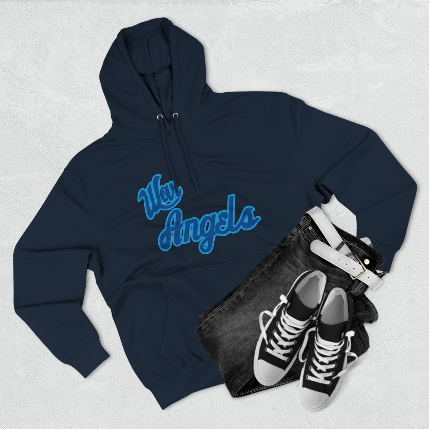 WAR ANGELS THROWBACK HOODIE