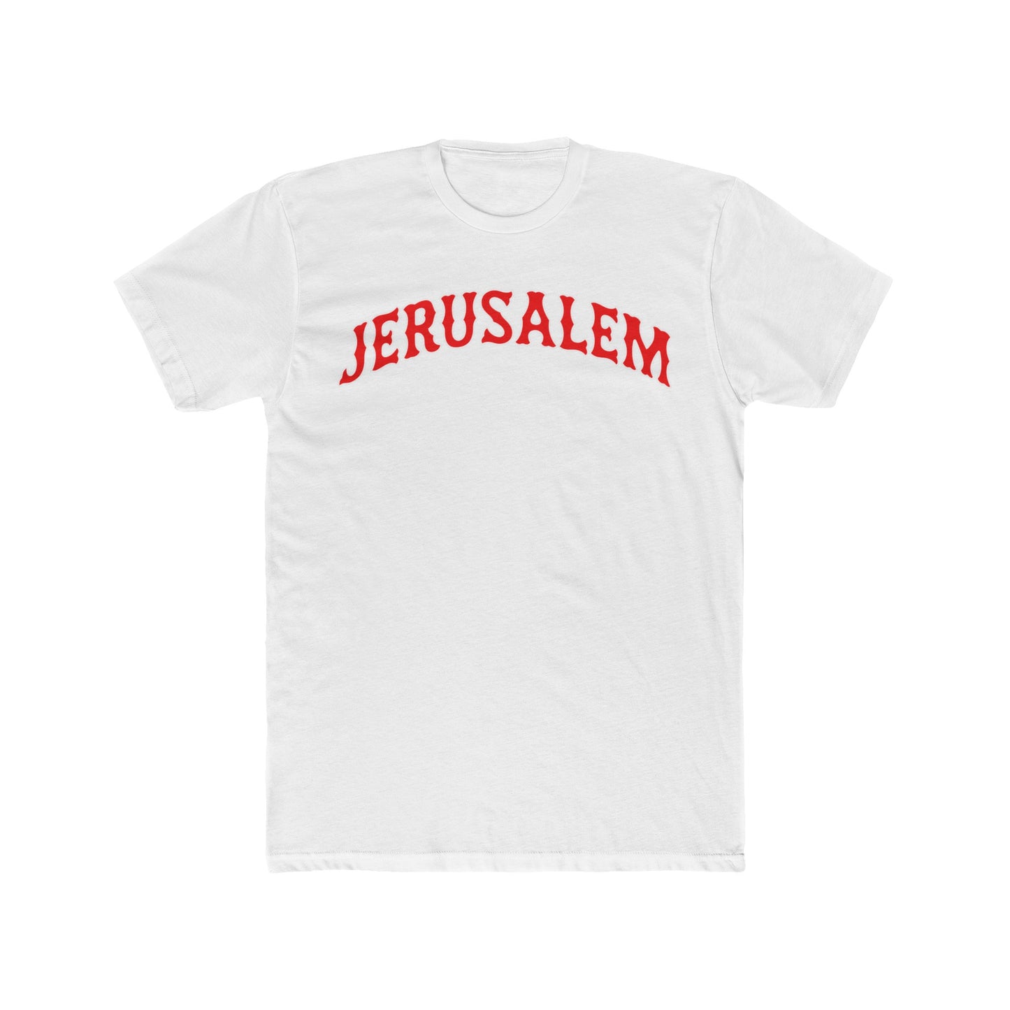 JERUSALEM THROWBACK TEE (RED)