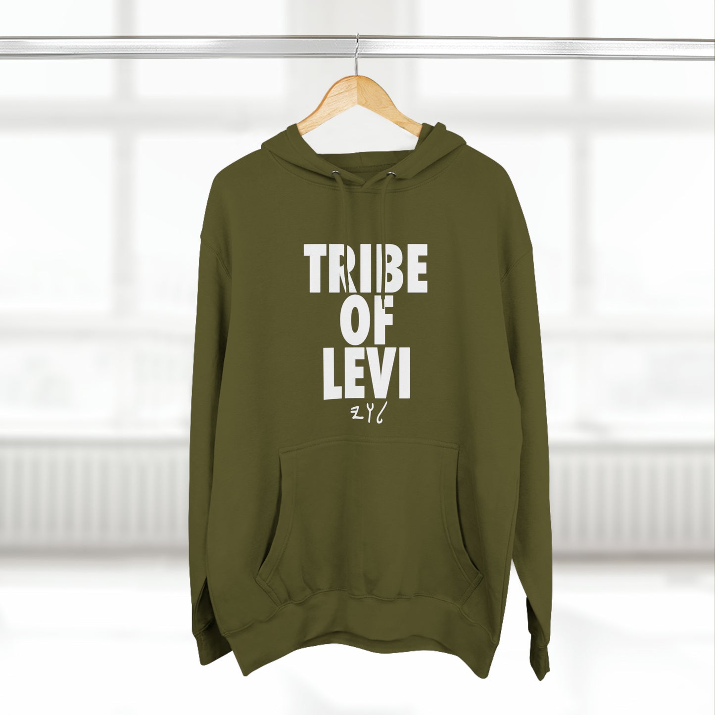 TRIBE OF LEVI HOODIE WHITE (MULTI COLORS)