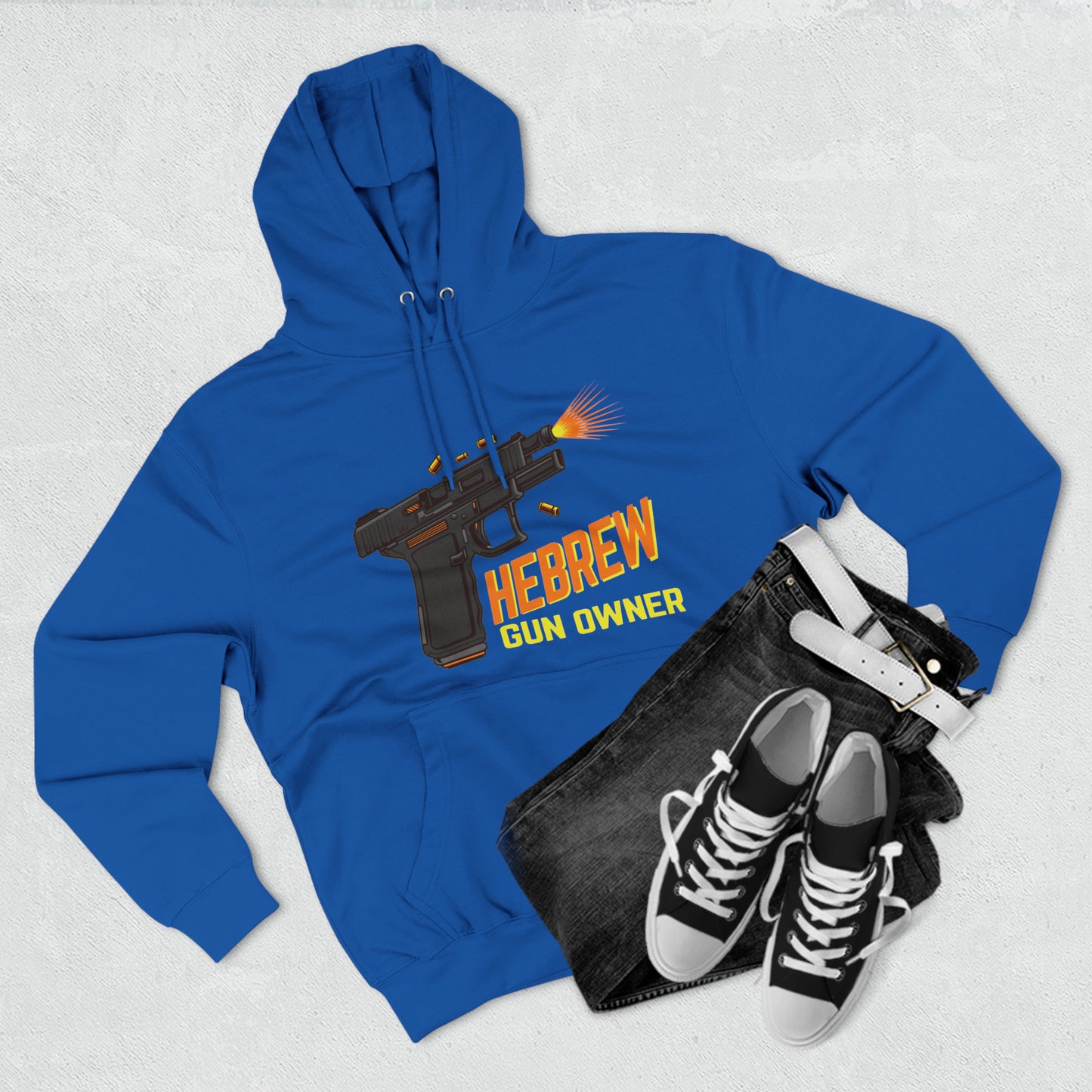 HEBREW GUN OWNER HOODIE
