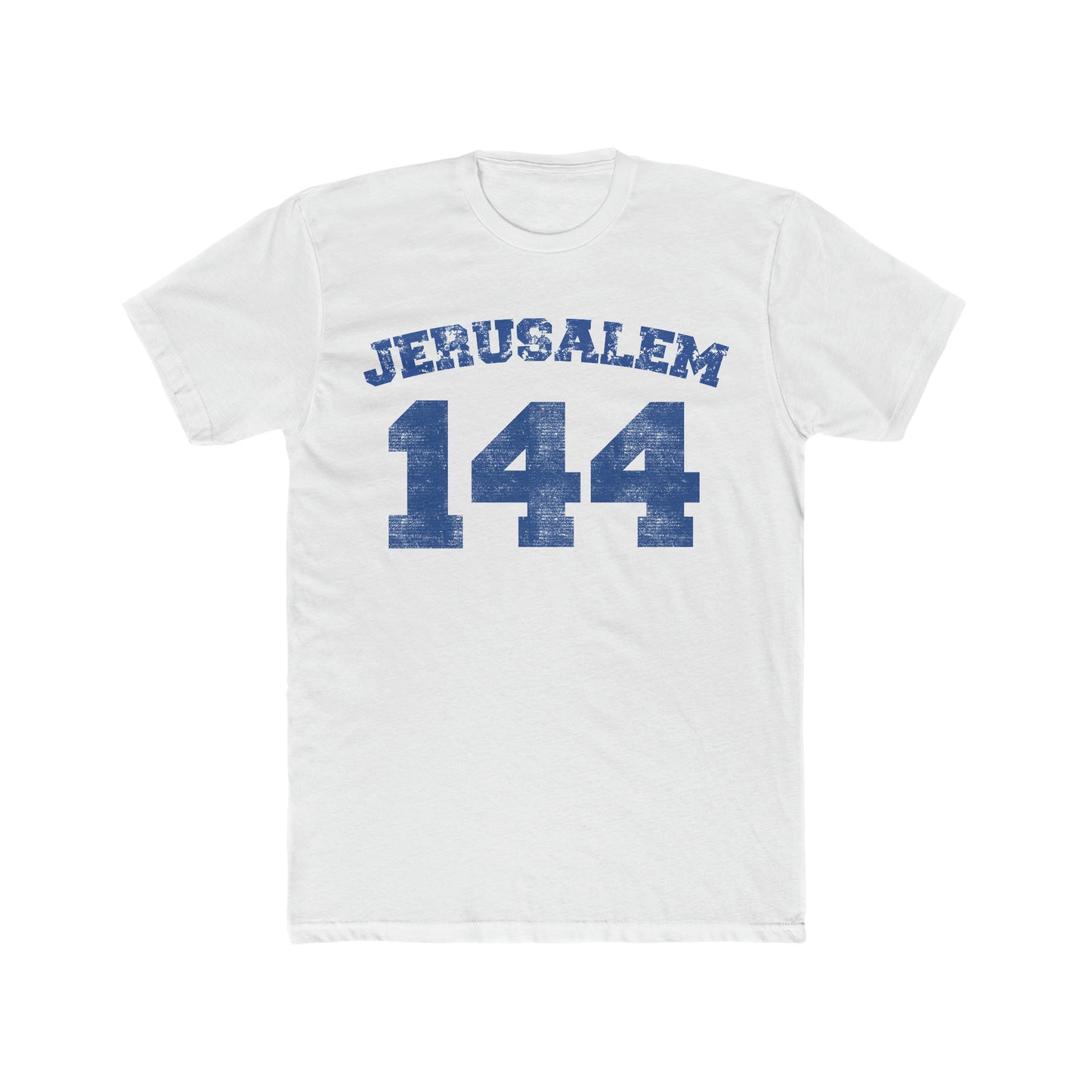 JERUSALEM 144 VARSITY TEE