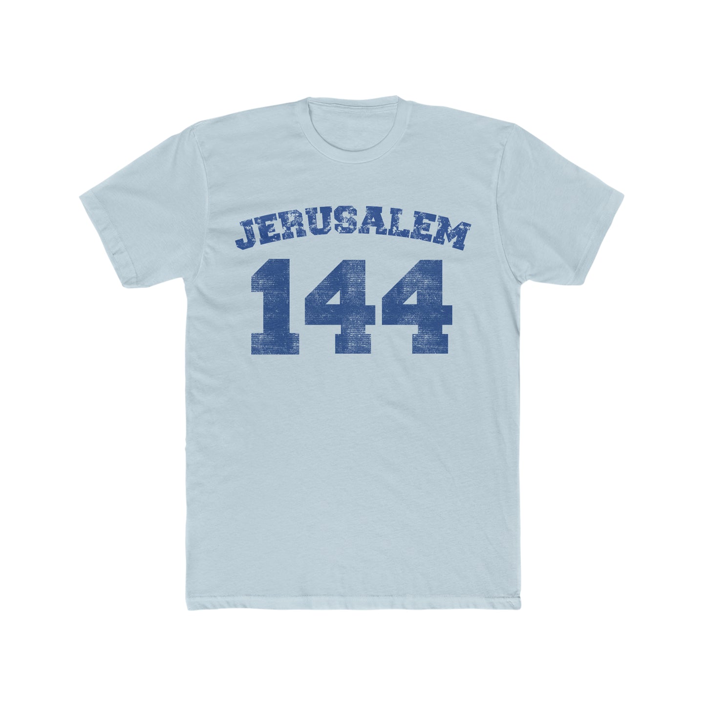 JERUSALEM 144 VARSITY TEE