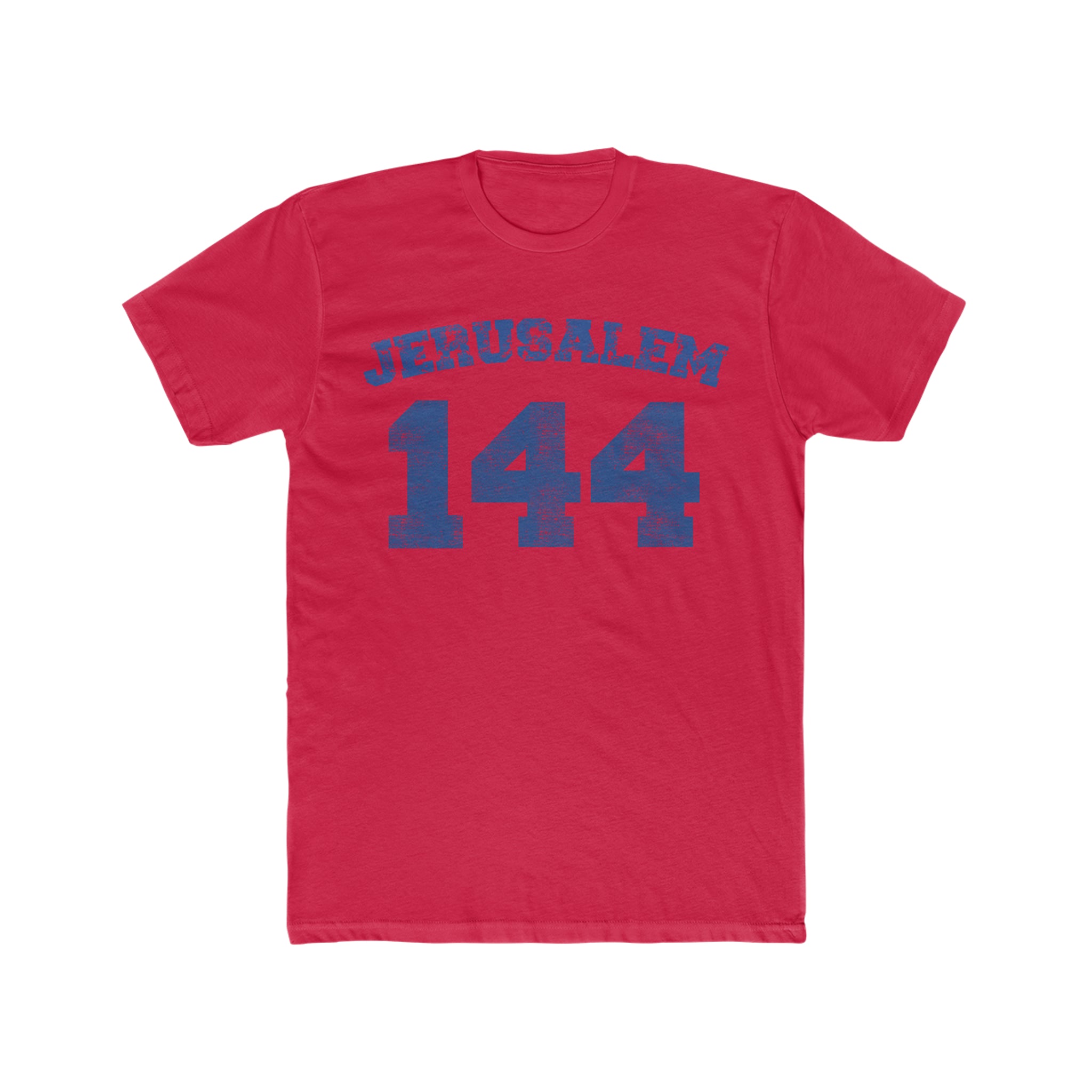 JERUSALEM 144 VARSITY TEE