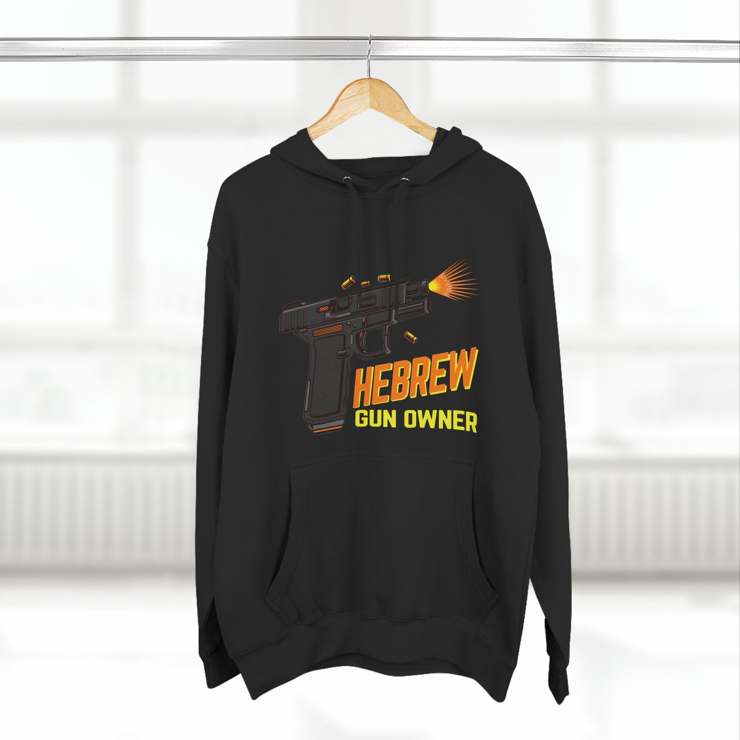 HEBREW GUN OWNER HOODIE