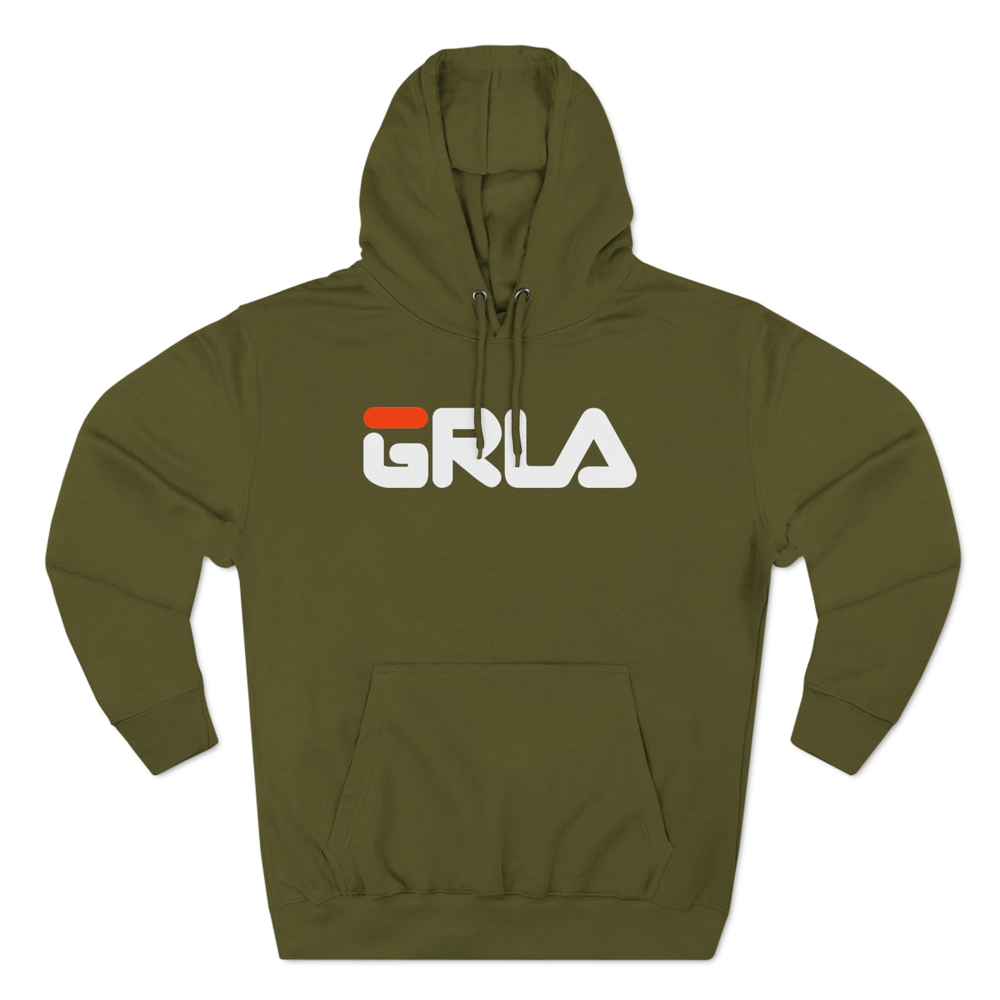 GRLA HOODIE (ORANGE STRIPE)