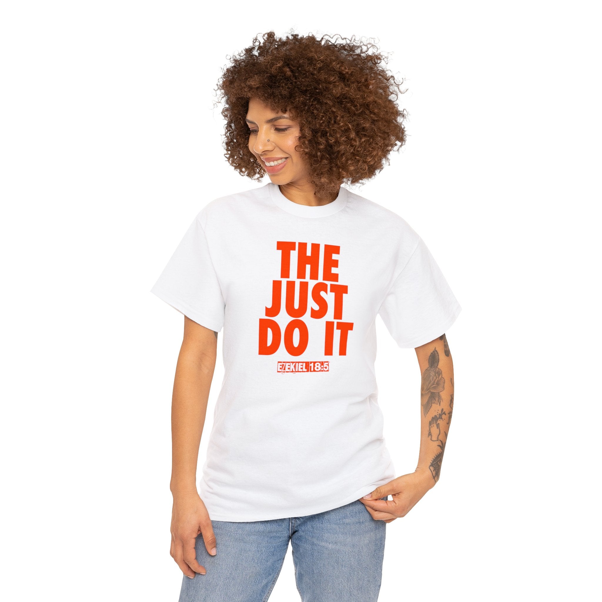 THE JUST DO IT ORANGE