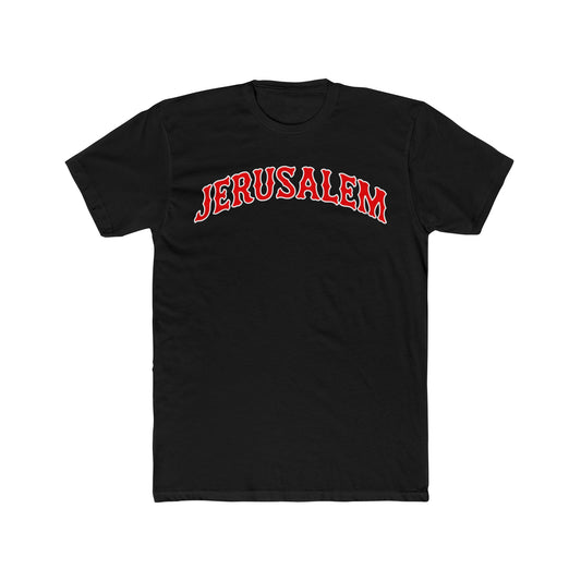 JERUSALEM THROWBACK TEE (RED)