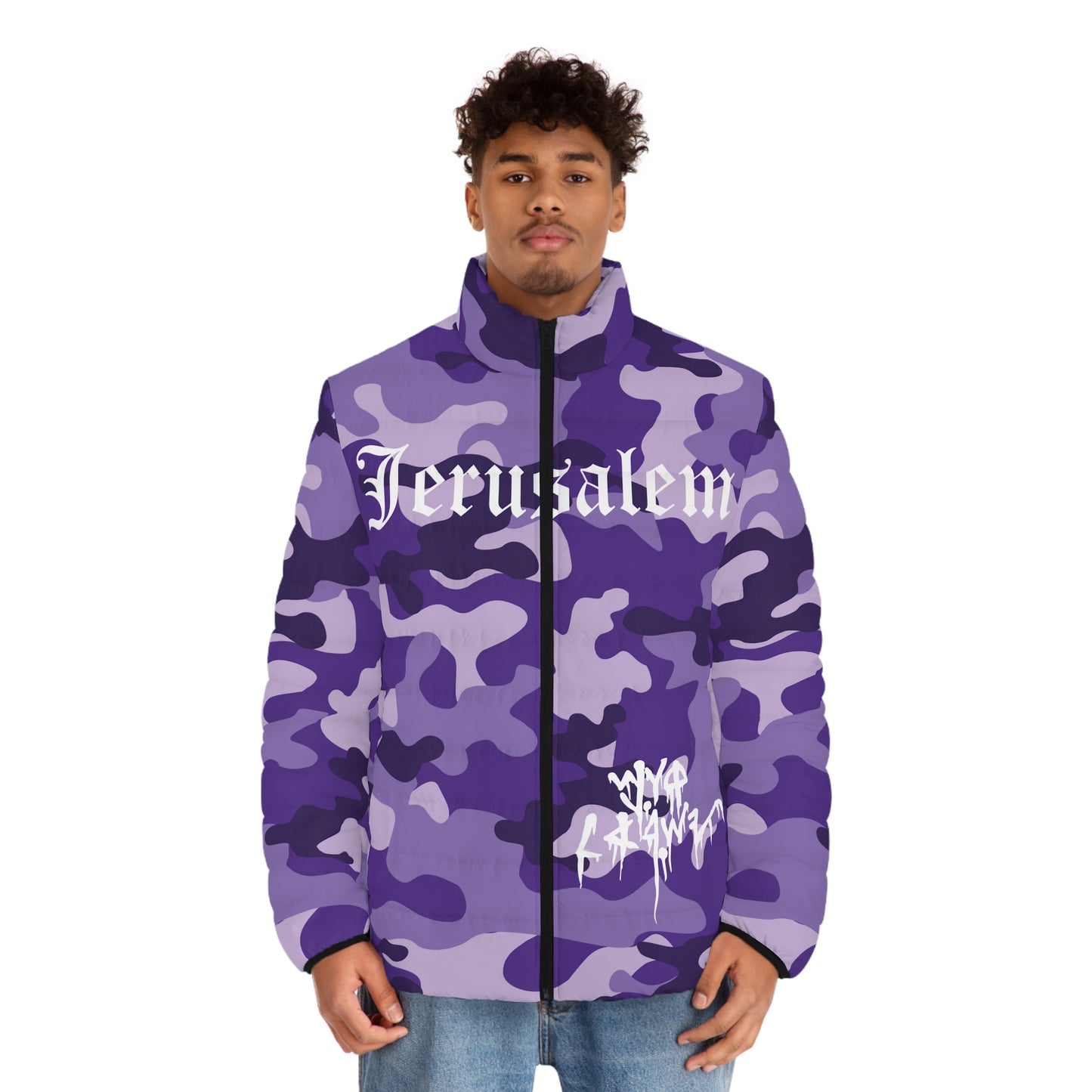 JERUSALEM CAMO JACKET (PURPLE CAMO)