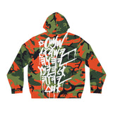 JERUSALEM ZIP HOODIE (ORANGE/GREEN CAMO)