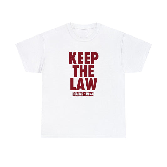 KEEP THE LAW MAROON