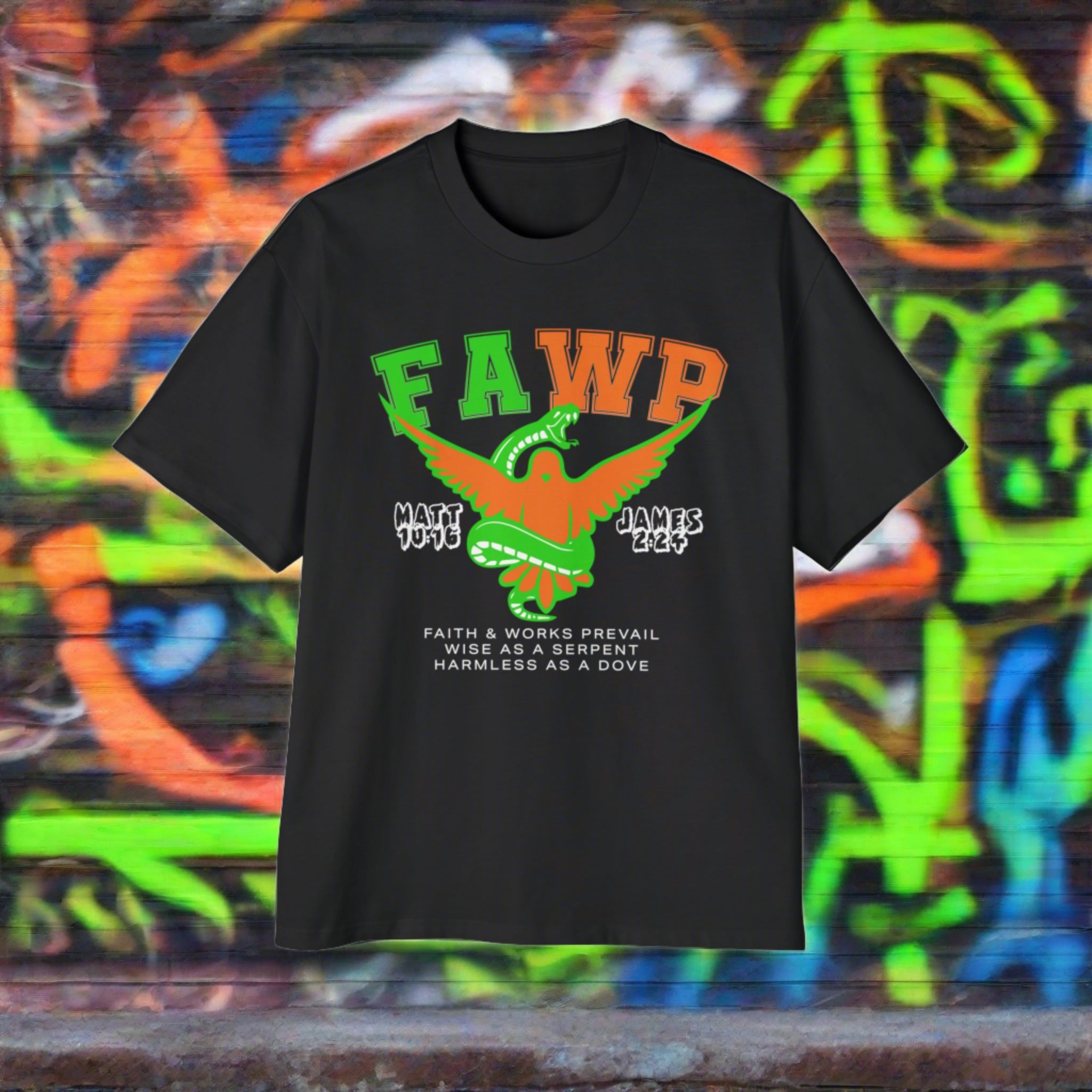 1016 x FAWP COLLAB OVERSIZED FAMU TEE