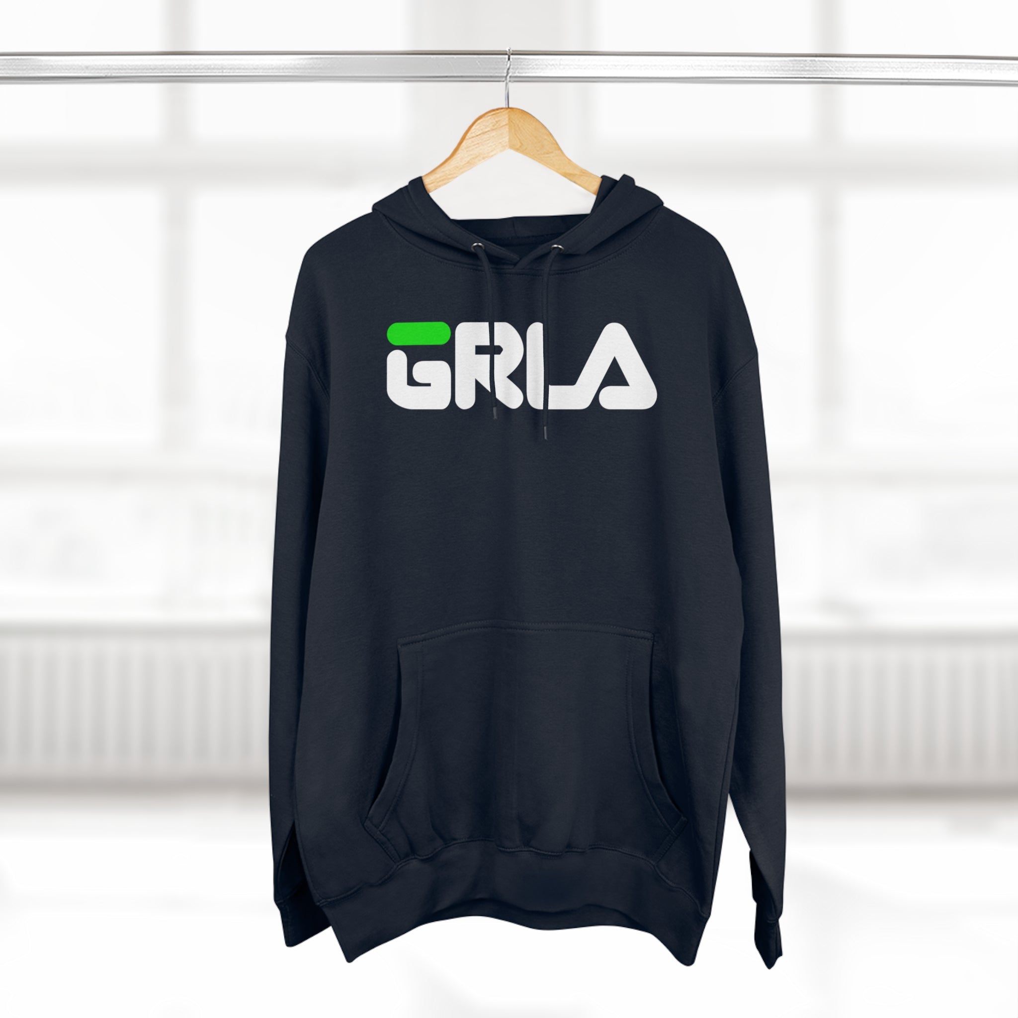 GRLA HOODIE (NEON STRIPE)