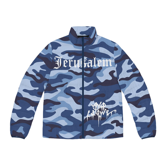 JERUSALEM CAMO JACKET (NAVY CAMO)