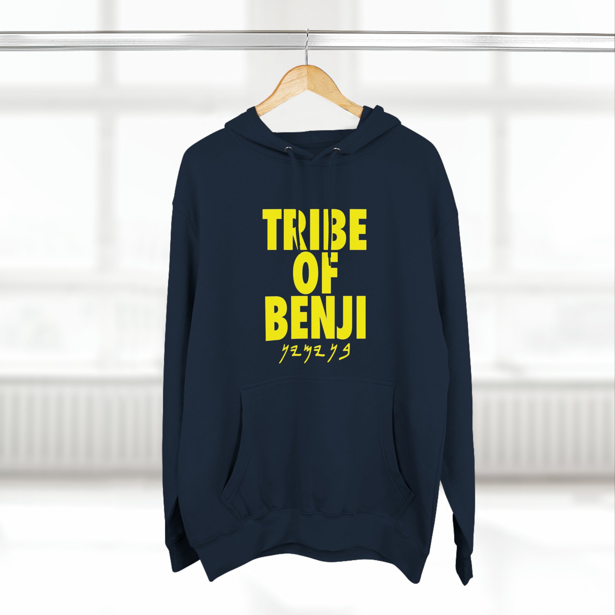 TRIBE OF BENJI HOODIE YELLOW (MULTI COLORS)