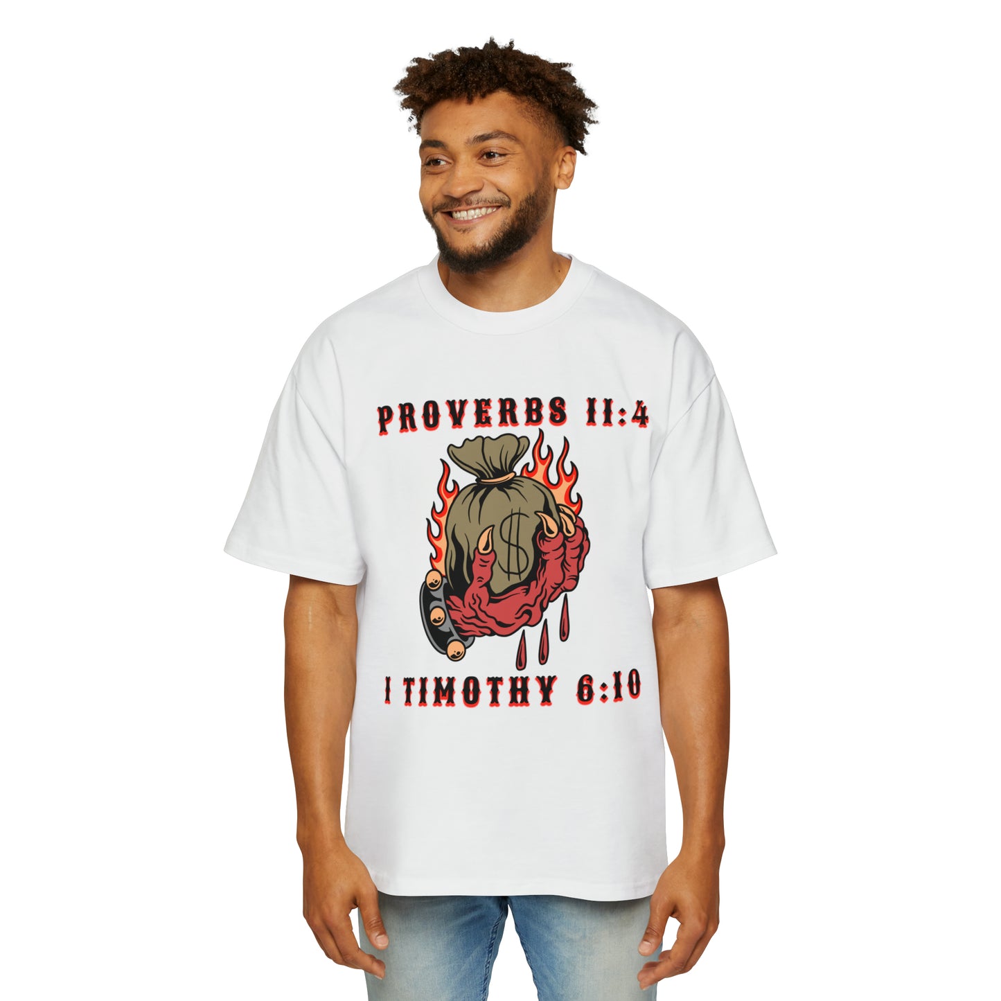 MONEY AINT A THING OVERSIZED TEE