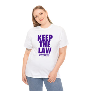 KEEP THE LAW PURPLE