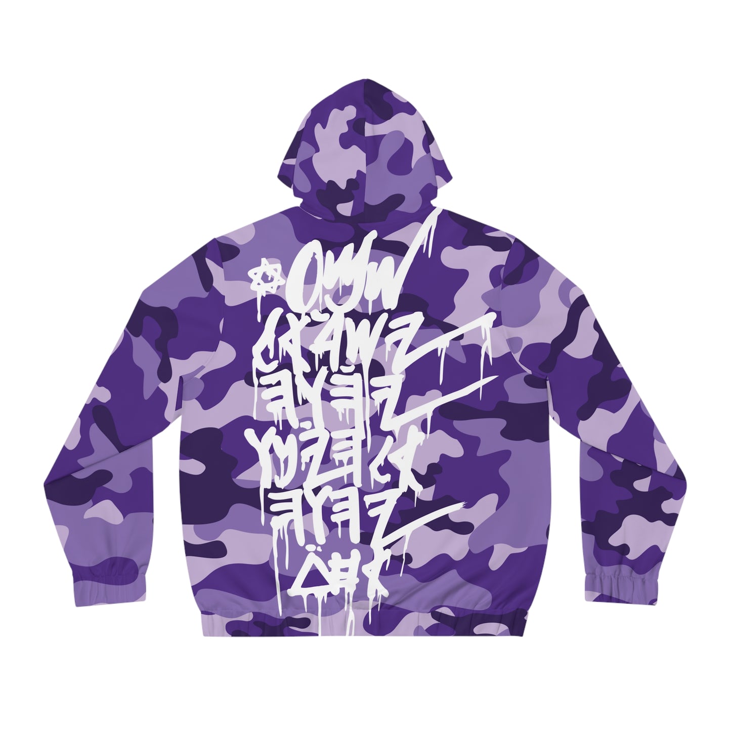 JERUSALEM ZIP HOODIE (PURPLE CAMO)