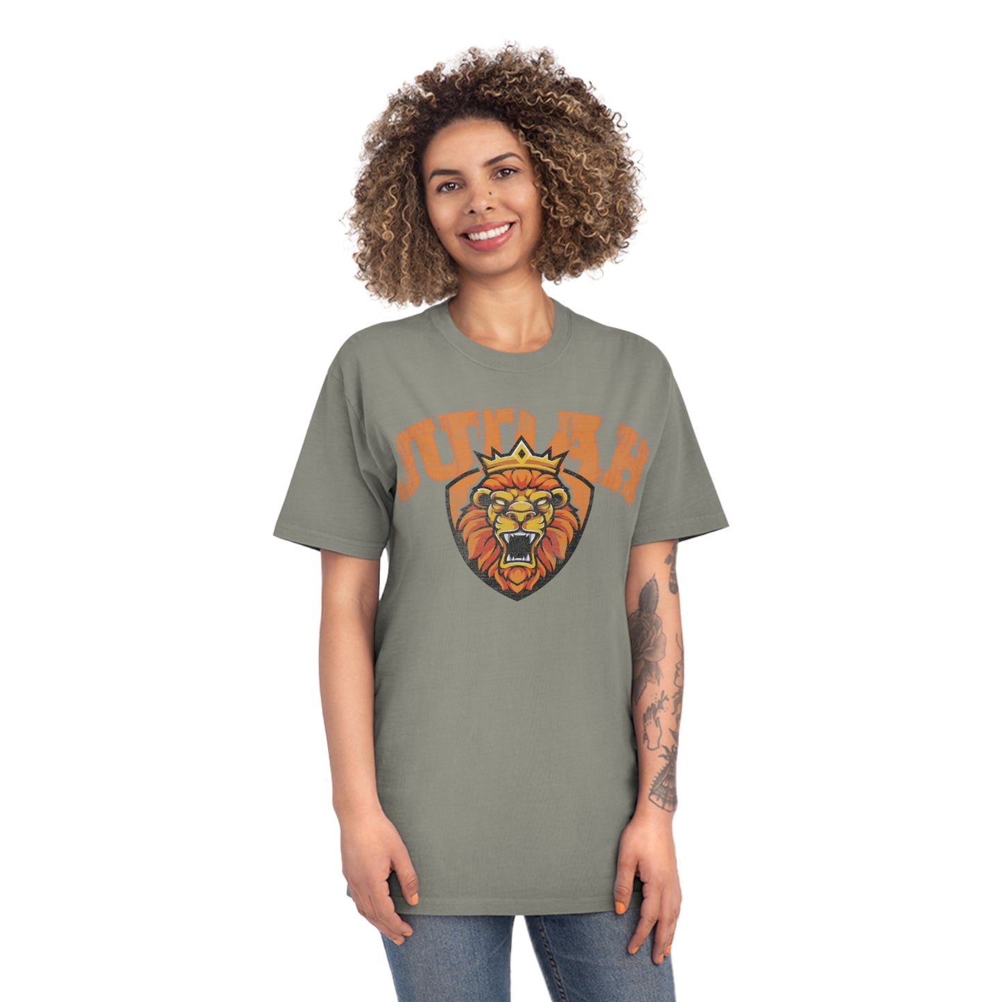 JUDAH LION KING FADED TEE