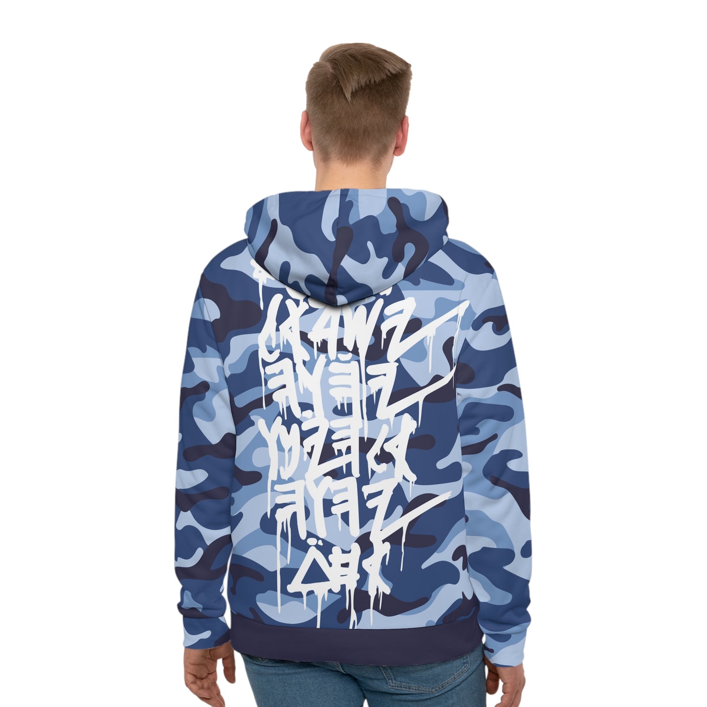 JERUSALEM HOODIE (NAVY CAMO)