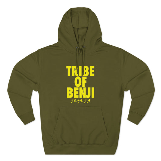 TRIBE OF BENJI HOODIE YELLOW (MULTI COLORS)