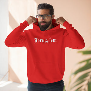 JERUSALEM OLD ENGLISH HOODIE