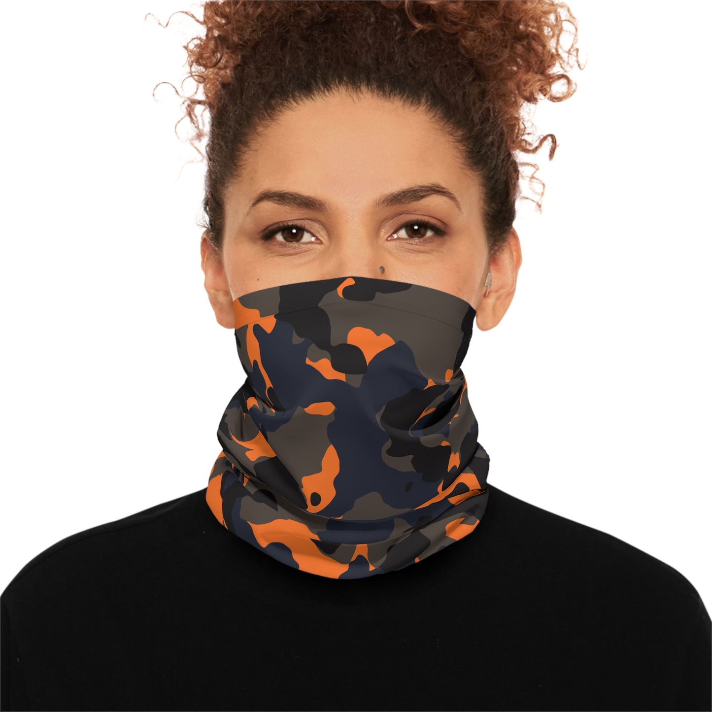 GREY CAMO FACE MASK