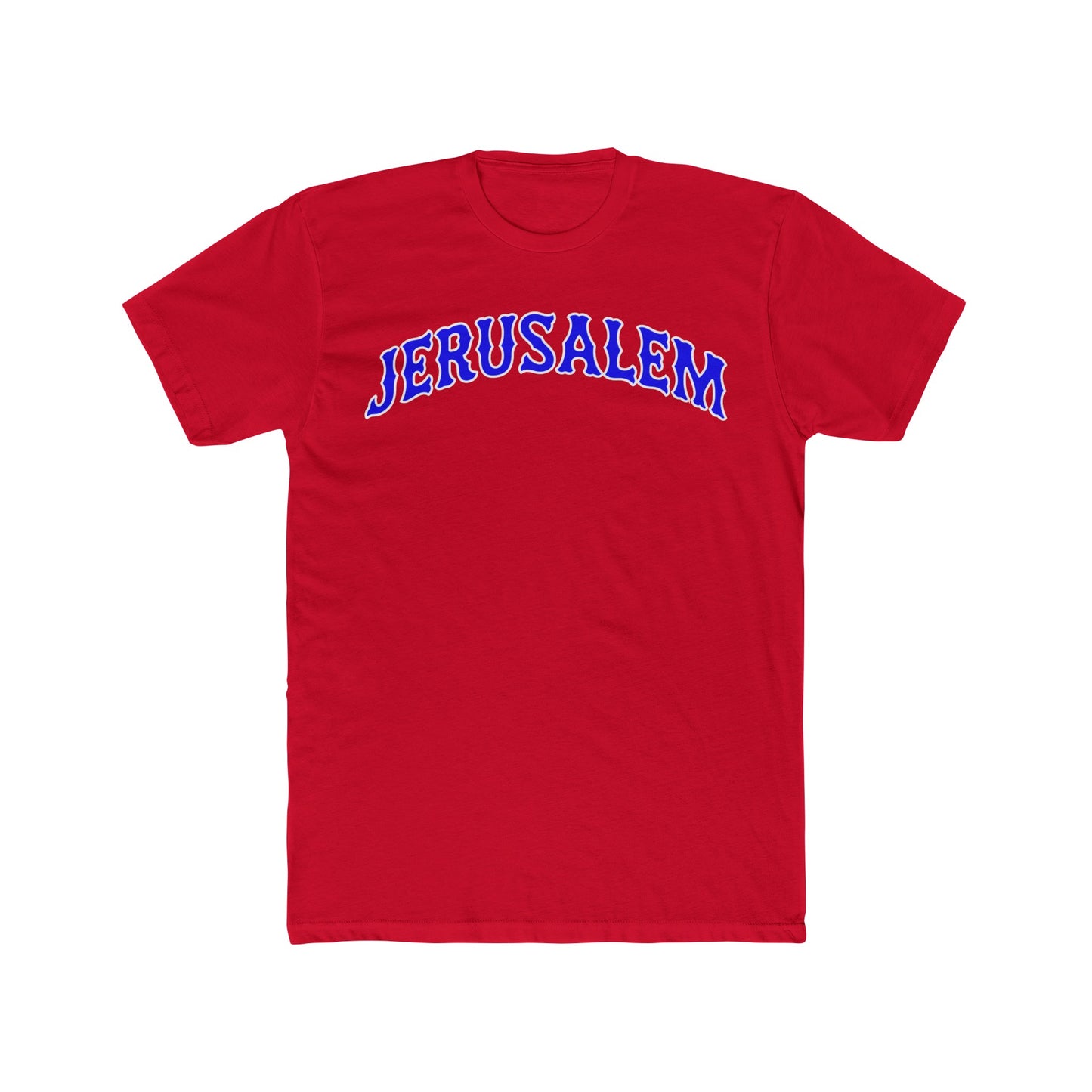 JERUSALEM THROWBACK TEE (BLUE)