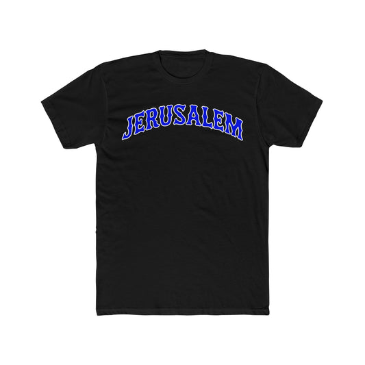 JERUSALEM THROWBACK TEE (BLUE)