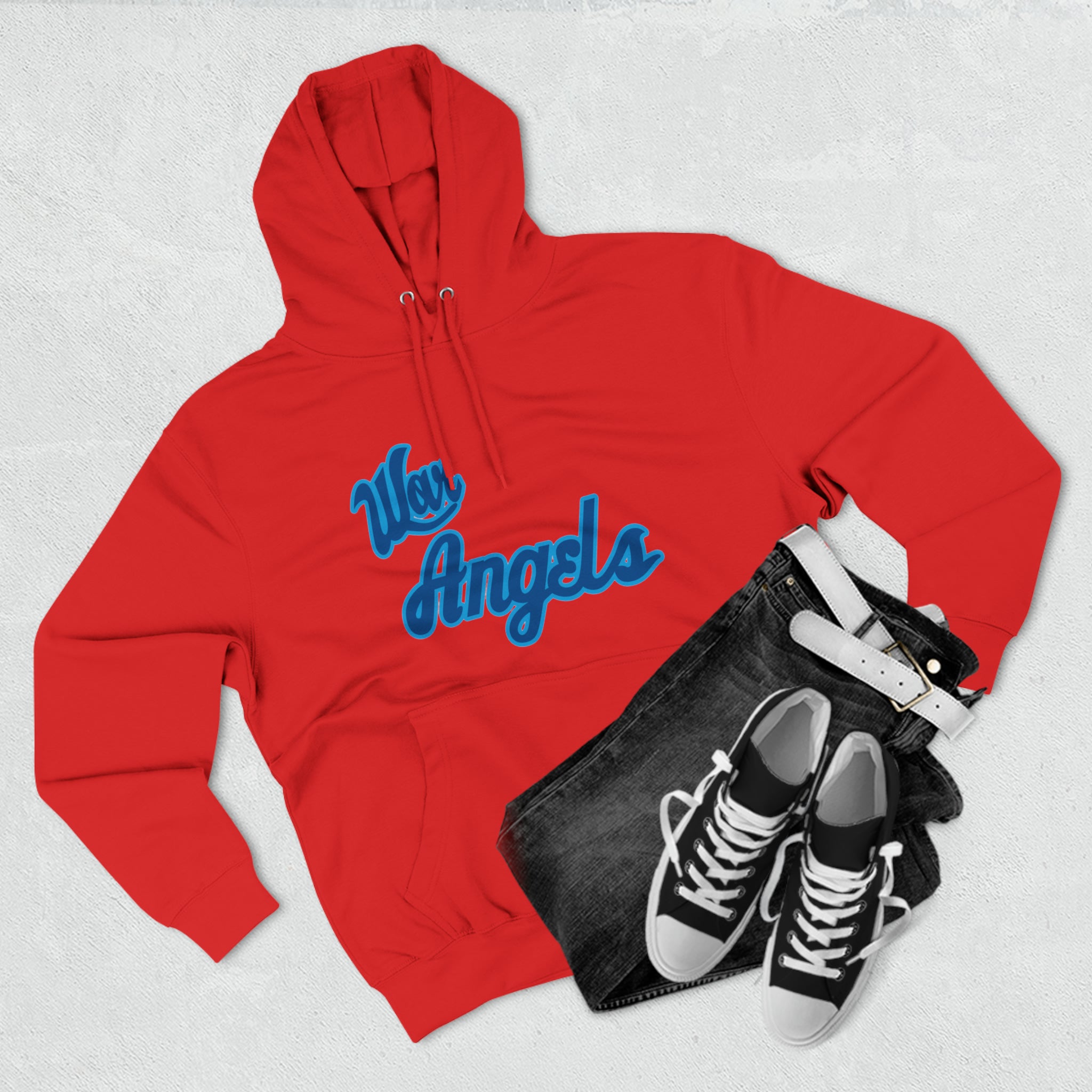 WAR ANGELS THROWBACK HOODIE